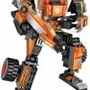LOZ, Mini-blocks LOZ 3-in-1 Transformers No : 1822 Oranje