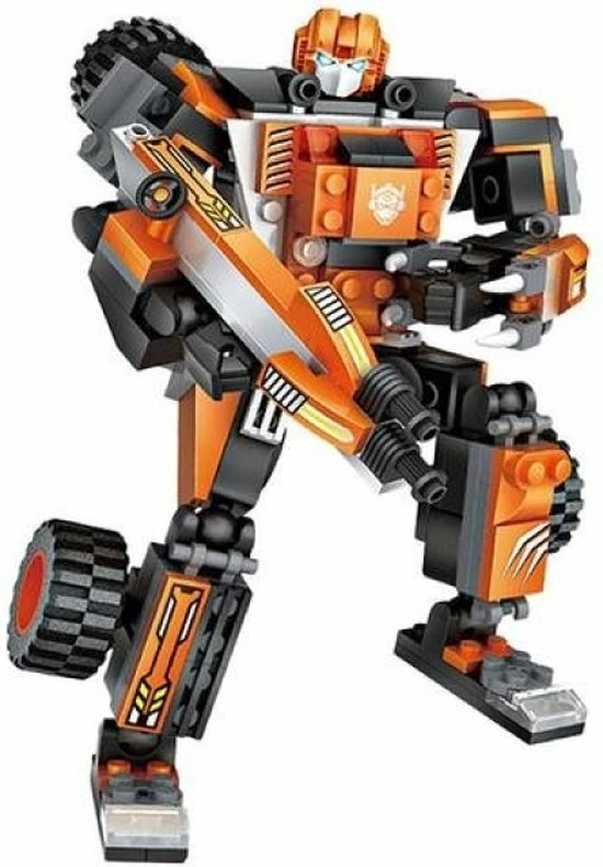 LOZ, Mini-blocks LOZ 3-in-1 Transformers No : 1822 Oranje 1 LOZ, Mini-blocks LOZ 3-in-1 Transformers No : 1822 Oranje