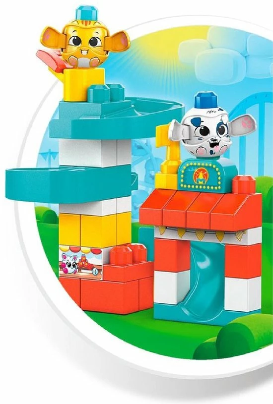 Mega Bloks Speelhuis - Constructiespeelgoed 3 Mega Bloks Speelhuis - Constructiespeelgoed - Afbeelding 3