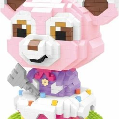 Wise Hawk Creboblocks Roze Beer Met Koekjes 798 Nanoblocks