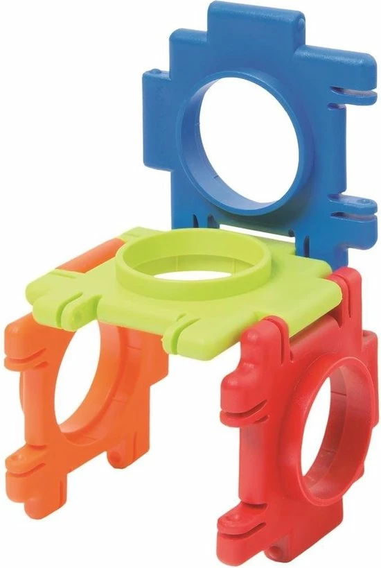 Modulmax - Constructiespeelgoed - 6 Stukjes 4 Modulmax - Constructiespeelgoed - 6 Stukjes - Afbeelding 4