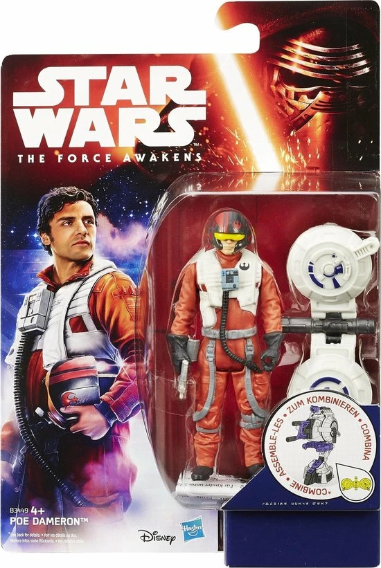 Hasbro Star Wars Episode 7 Jungle / Space Figuren - Speelfiguur 12 Hasbro Star Wars Episode 7 Jungle / Space Figuren - Speelfiguur - Afbeelding 12