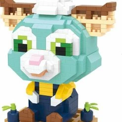 Wise Hawk Creboblocks Gelatoni De Kat Met Fruit Dessert 734 Nanoblocks