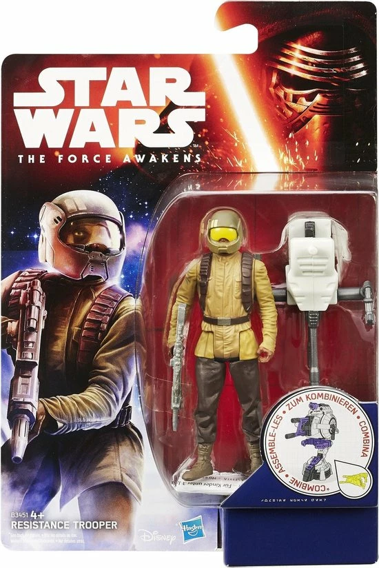 Hasbro Star Wars Episode 7 Jungle / Space Figuren - Speelfiguur 10 Hasbro Star Wars Episode 7 Jungle / Space Figuren - Speelfiguur - Afbeelding 10