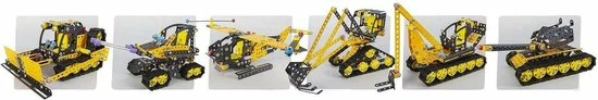 Alexander Toys Constructor PRO - Melman - 866pcs 2 Alexander Toys Constructor PRO - Melman - 866pcs - Afbeelding 2
